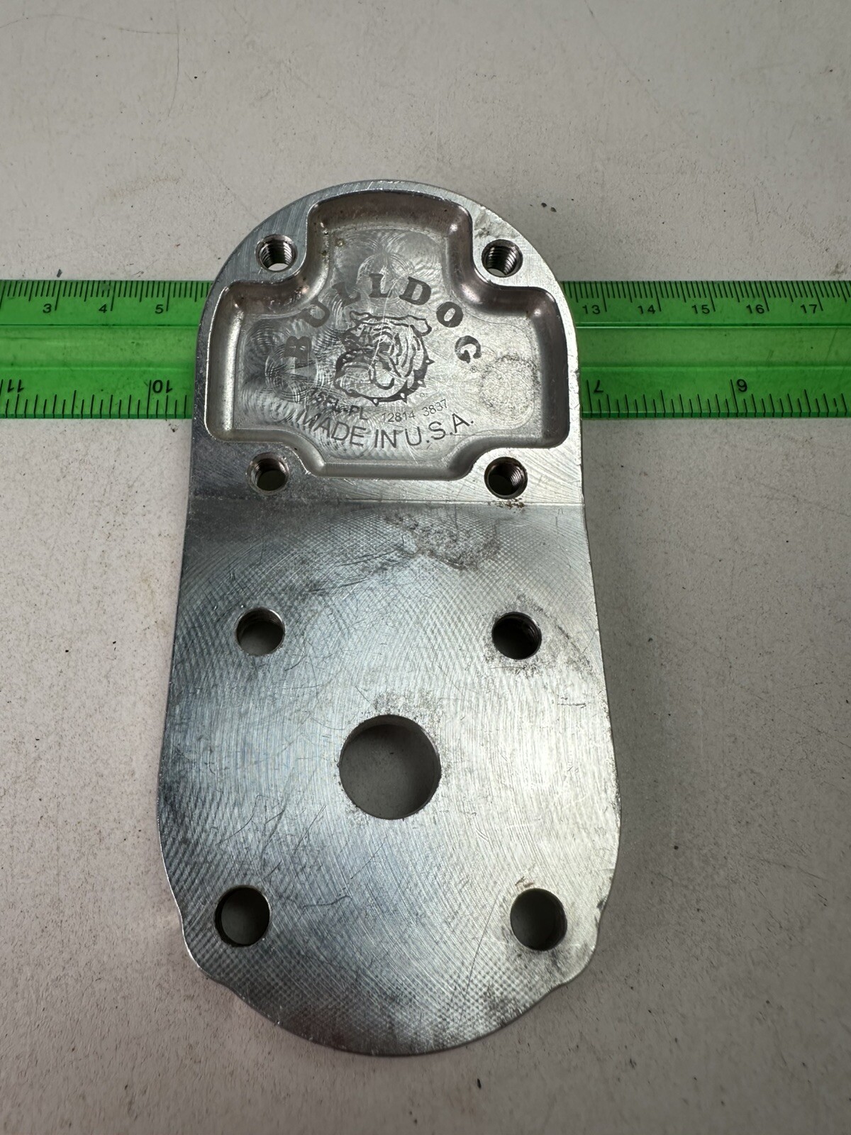 Bulldog 15FL-PL 15 Offset Flexion Adapter Prosthetic Standard Bracket plate