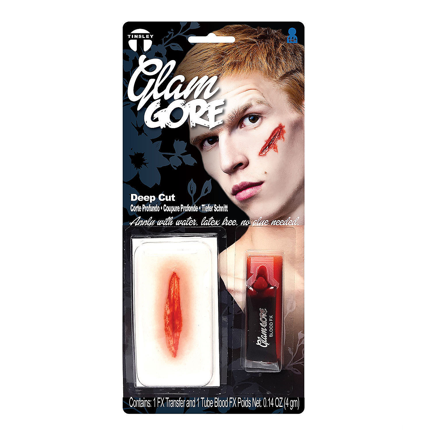 Tinsley Transfers Glam Gore Deep Cut 3D FX Transfer Prosthetic – Morris Costumes