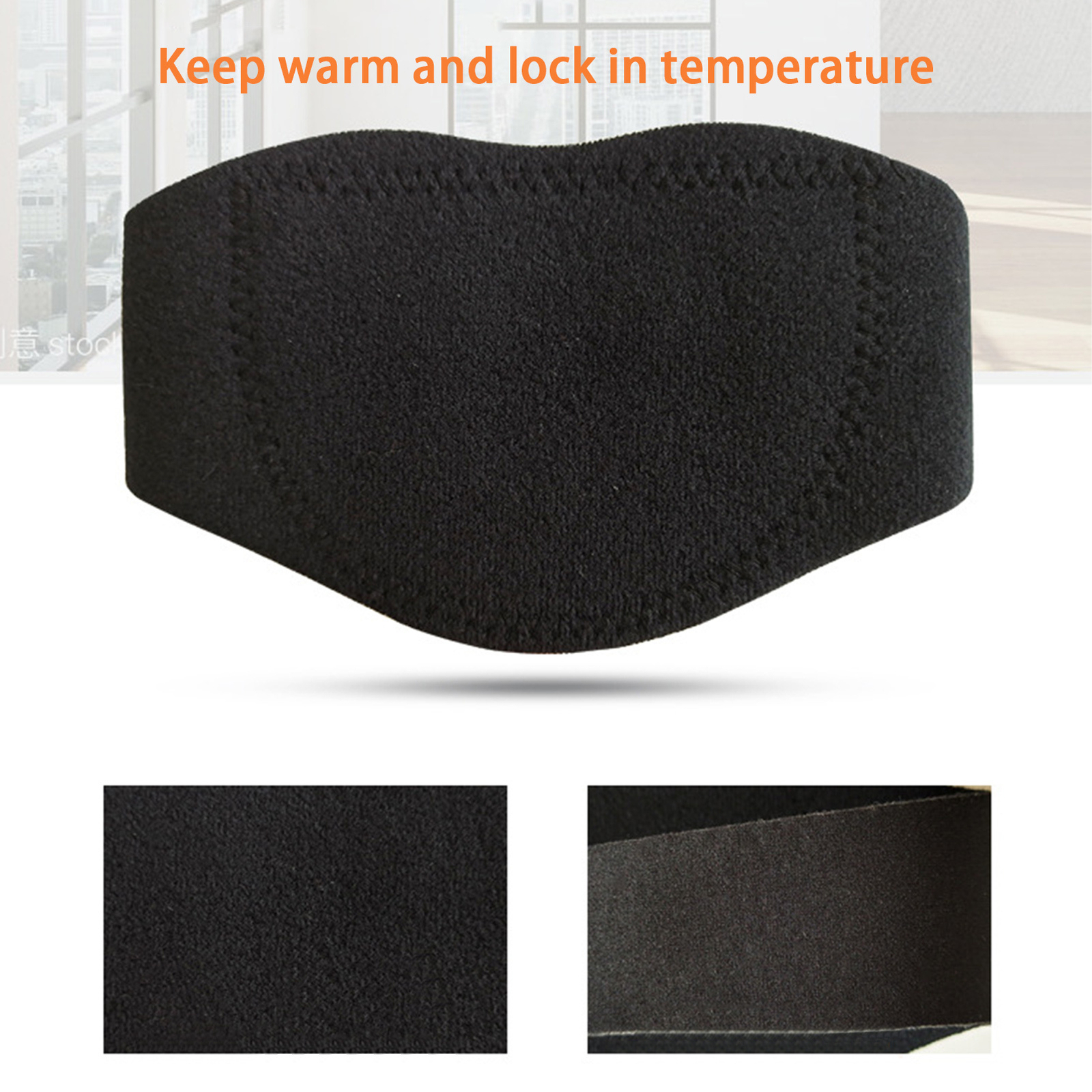 Self Heating Magnetic Neck Support Brace Collar Pain Relief Heat Pad