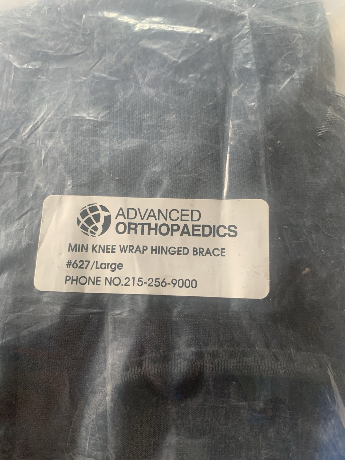 Advanced Orthopaedic Knee Wrap Hinged Brace Size Large New In Package