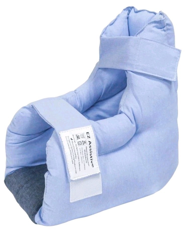 EZ Assistive Heel Protector Boot for Pressure Sores Adjustable Soft Cotton