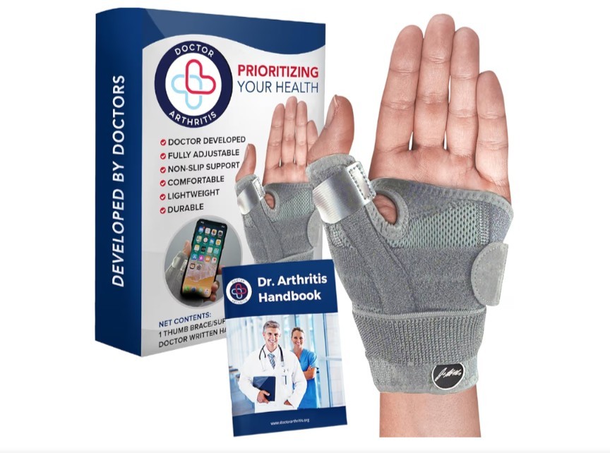Dr Arthritis Thumb Brace Splint Right And Left Hand Wrist Thumb Support All Size