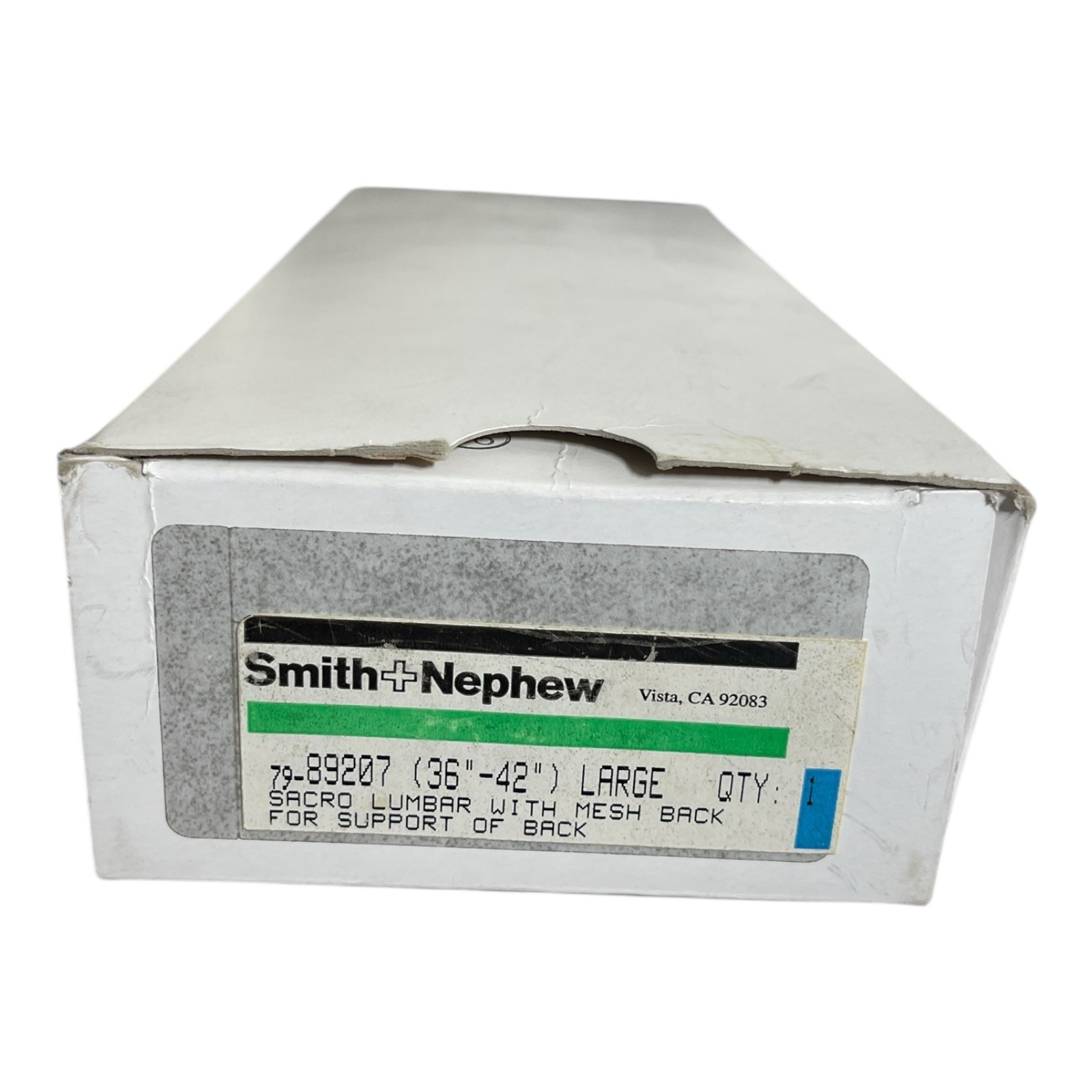 Vintage Smith Nephew 79-89207 (36″-42″ ) Sacro Belt Back Support Mesh Back Large