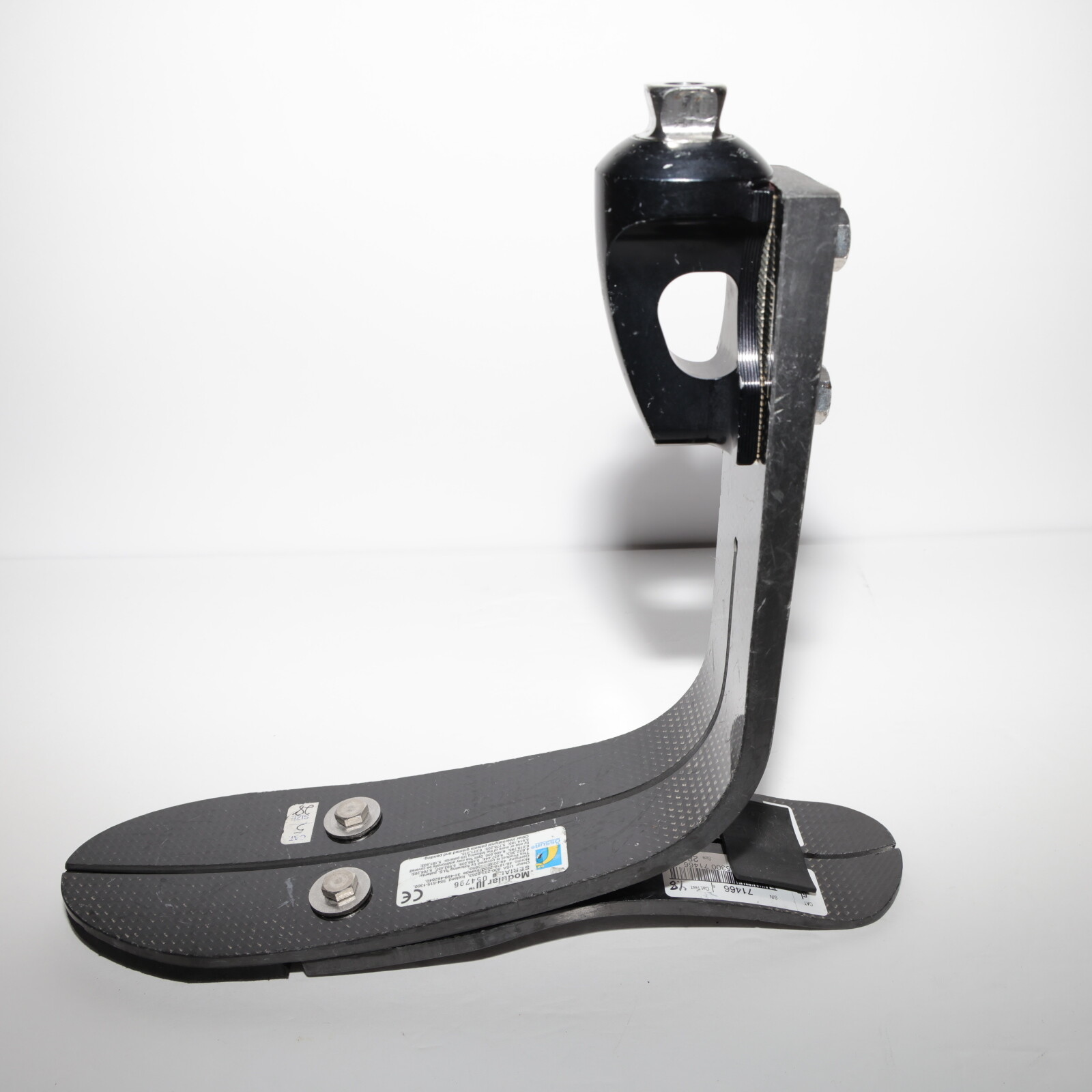 OSSUR MODULAR III 3 PROSTHETIC HIGH PROFILE FOOT Sz 28 CAT 5 CARBON LIGHTWEIGHT