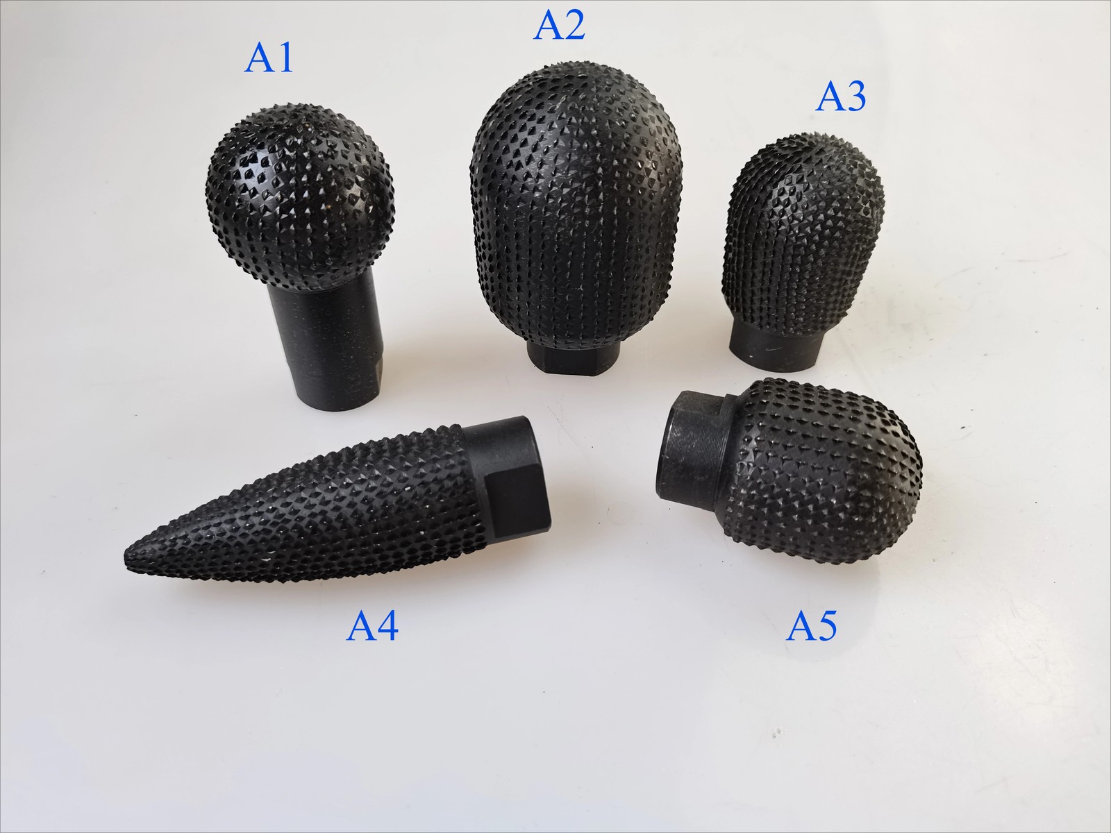 Prosthetic Customization Round & Conical Grinding Head Tool