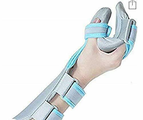 Stroke Hand Brace Support Hand Splint Soft Resting Hand 1 Unit (Left)
