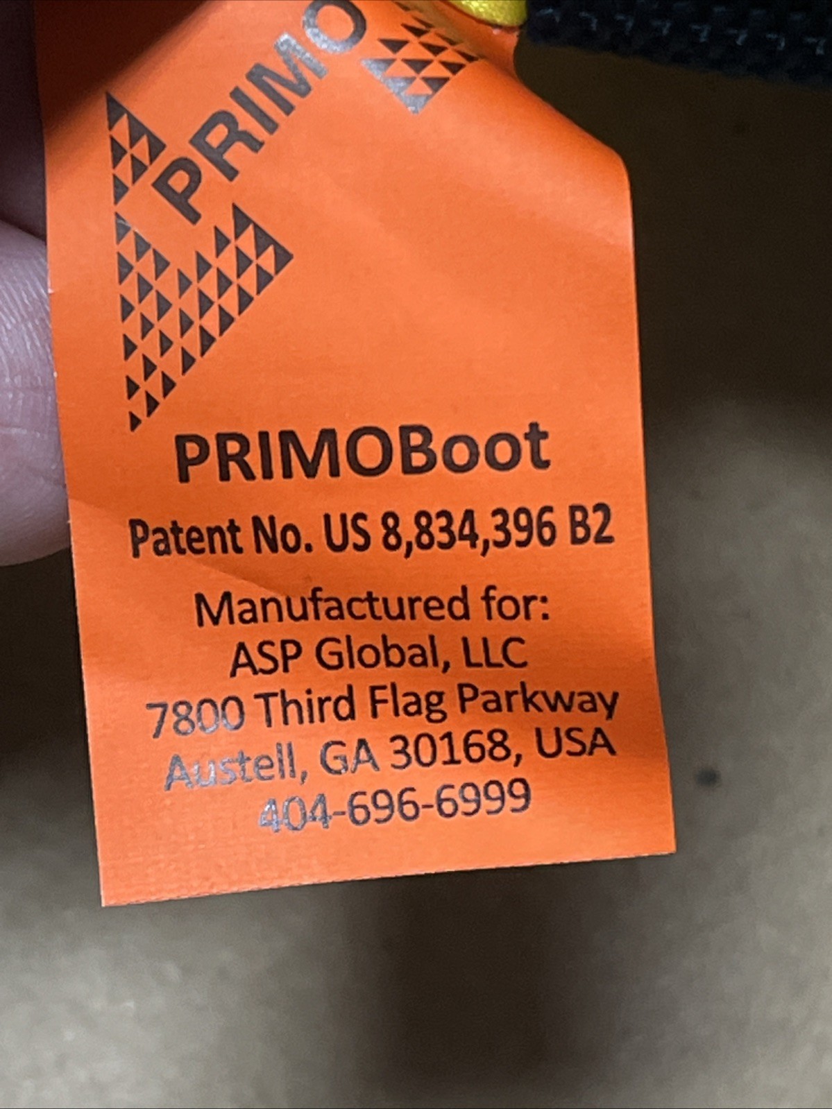 Primo Boot Offloading Heel Protector gold/navyttandard Padded Boot BAB14