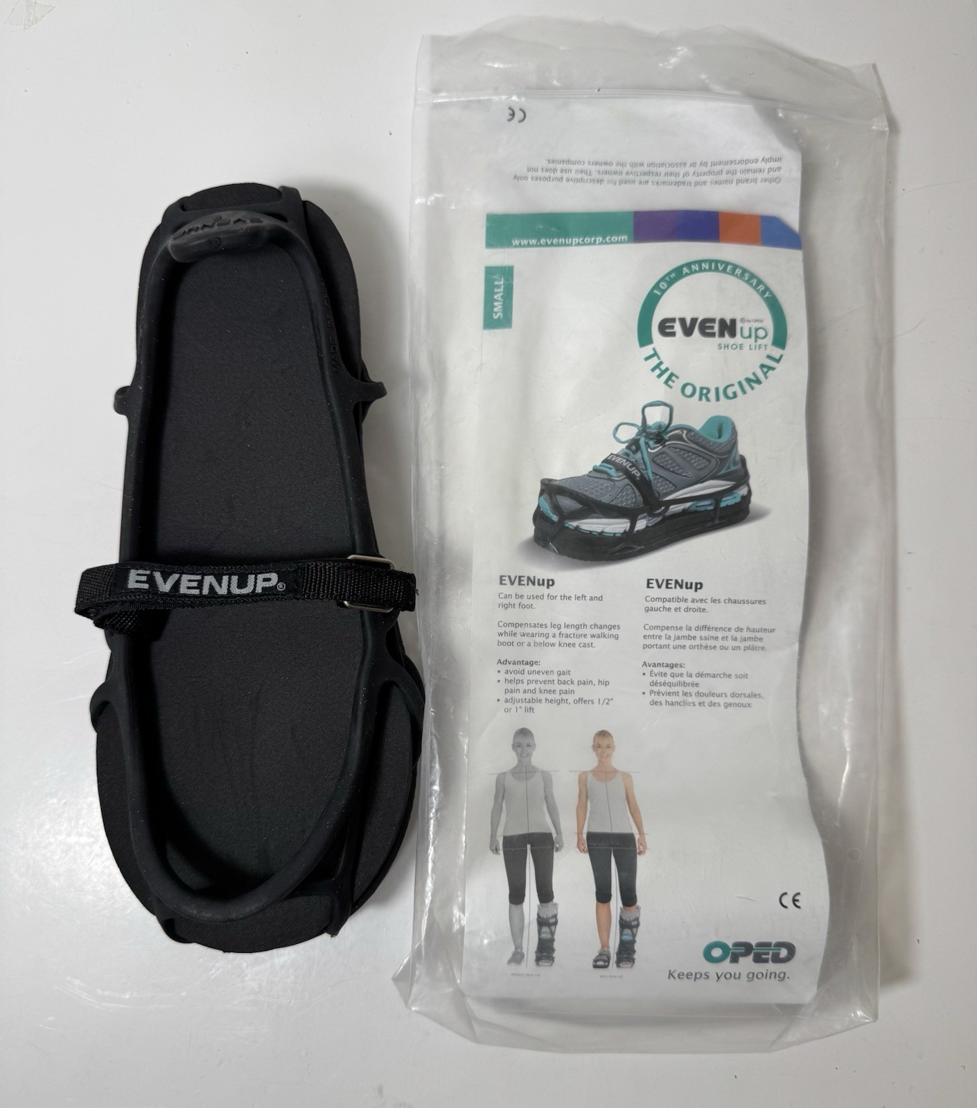 EVENUP Shoe Lift Adjustable Leveler Balancer Small (M: 6-8 / W: 5-8.5) OPED