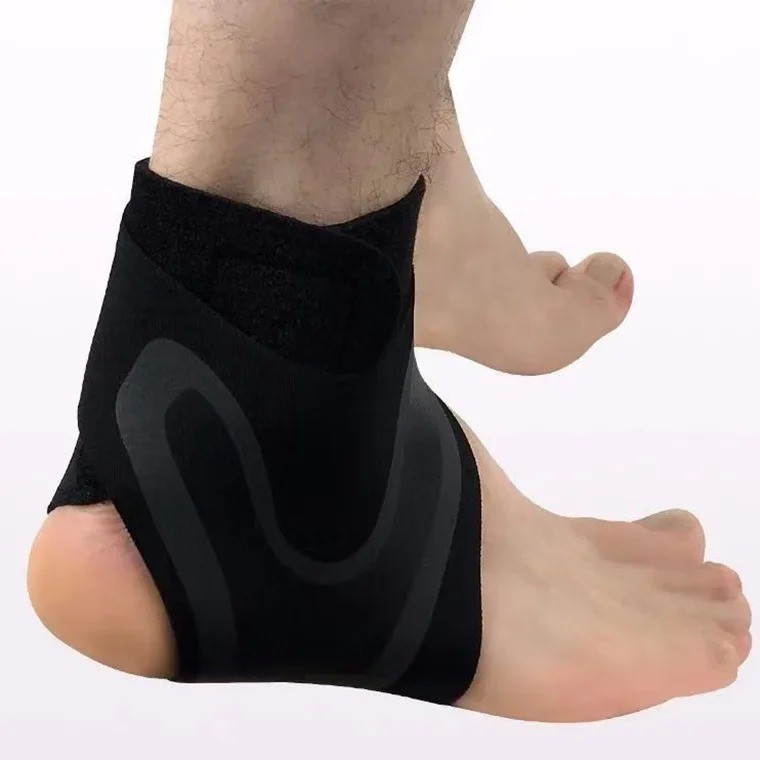 Ankle Brace Compression Sleeve Support Plantar Fasciitis Pain Relief Foot Wrap