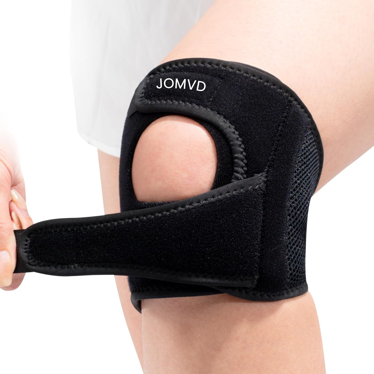 Knee Brace for Patellar Tendon, Adjustable Lightweight 1/2 Patellar Knee Support