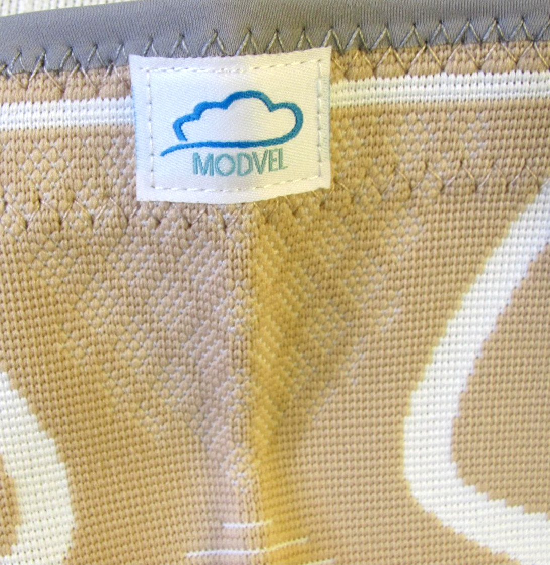 Single (1) Modvel Compression Knee Brace for Women & Men – Beige Large “New”