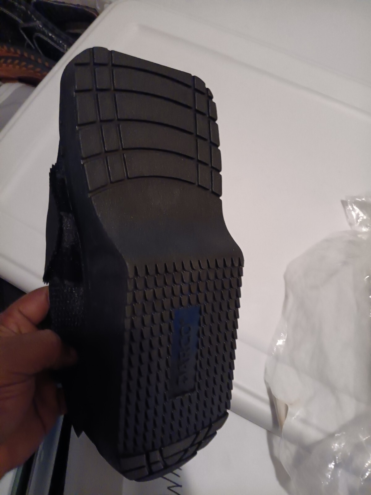 Orthowedge Black Post Op Foot Brace