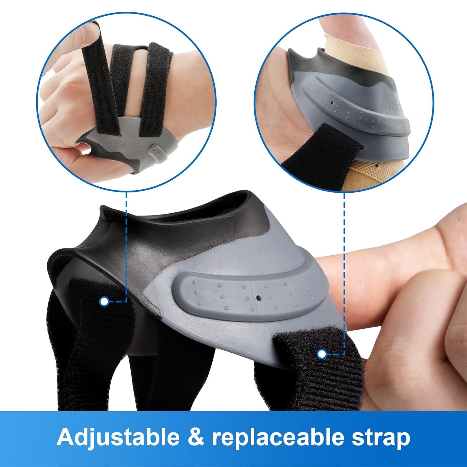 CMC Joint Thumb Arthritis Support Brace – Soft & Hard Plastic Compose – with …