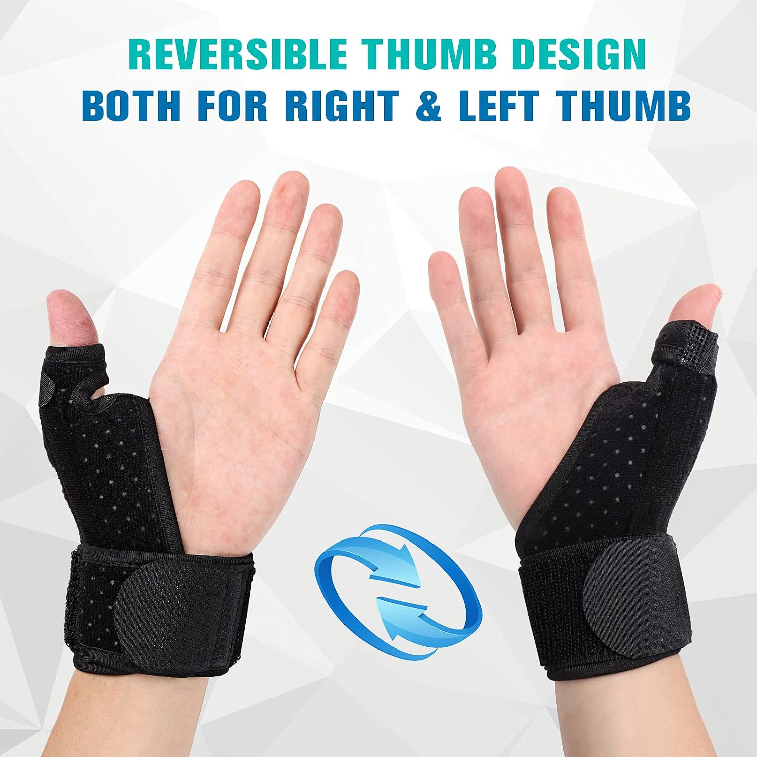 Thumb Splint for Right and Left Hand, Reversible Thumb Brace Trigger Thumb | …