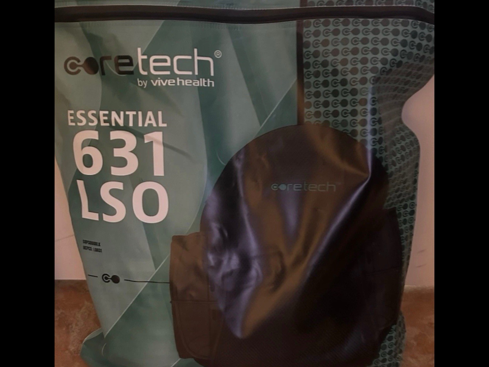 Coretech Essential 631 LSO Lumbar Support Back Brace + Free Item (see details)