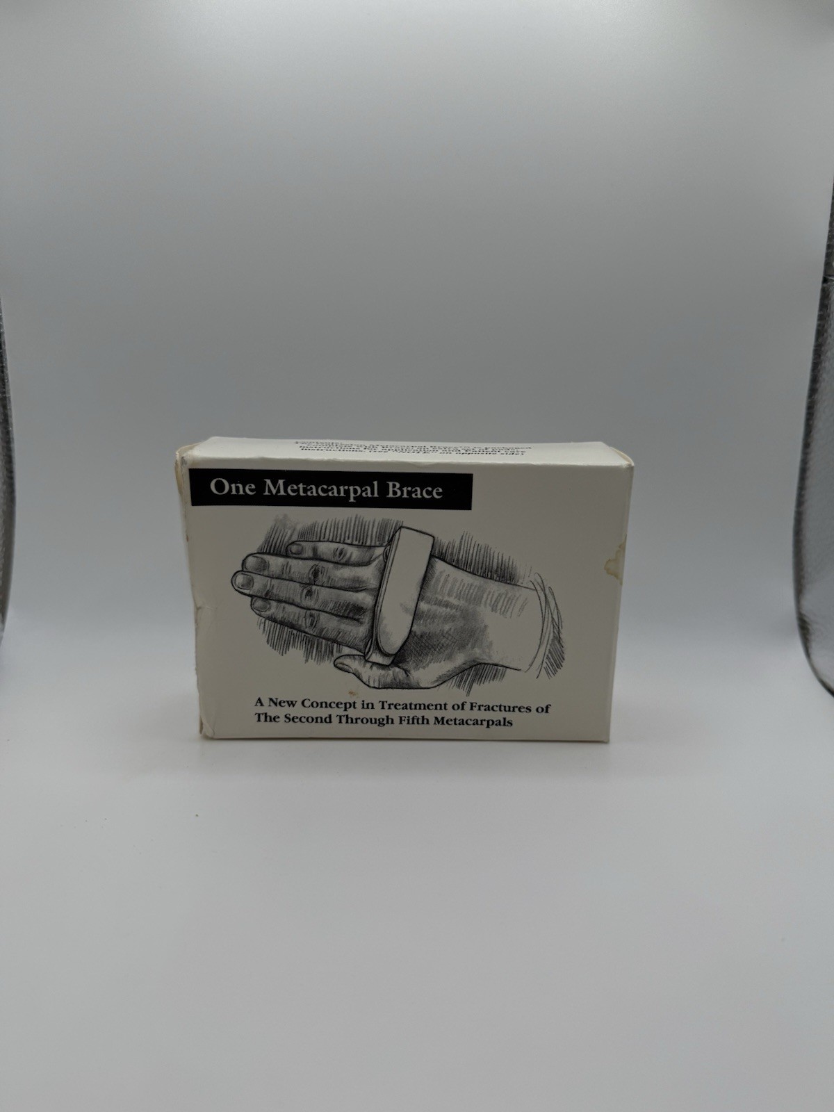 Galveston Medical Metacarpal Splint Brace – Size X-Large- Over 4”