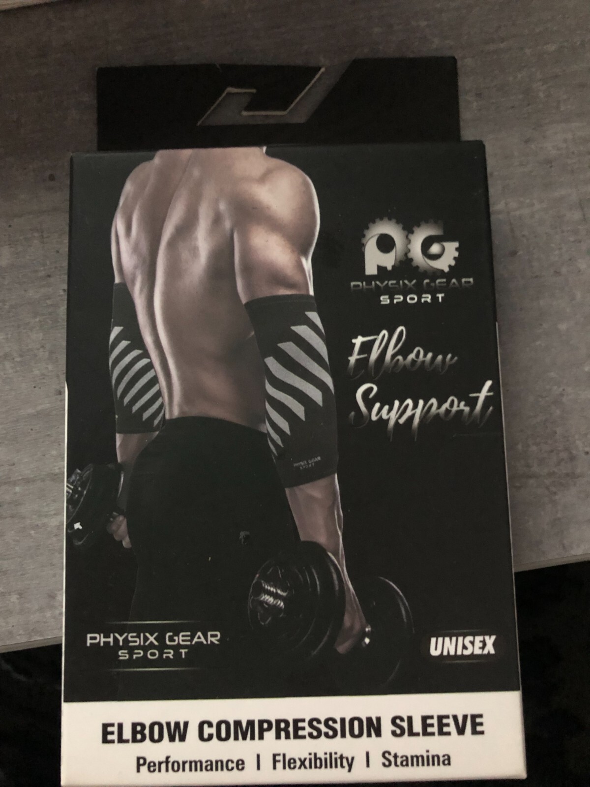 Physix Gear Sport Elbow Compression Sleeve Elbow Support Brand NEW