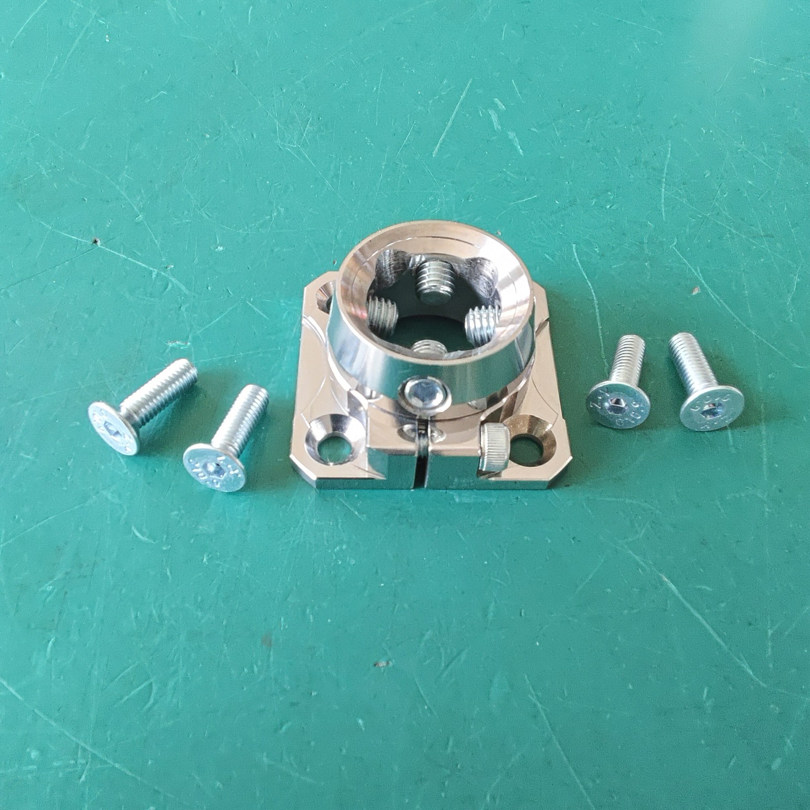Prosthetic Rotatable Adjustable Adapter Plate Stainless Steel Socket Base