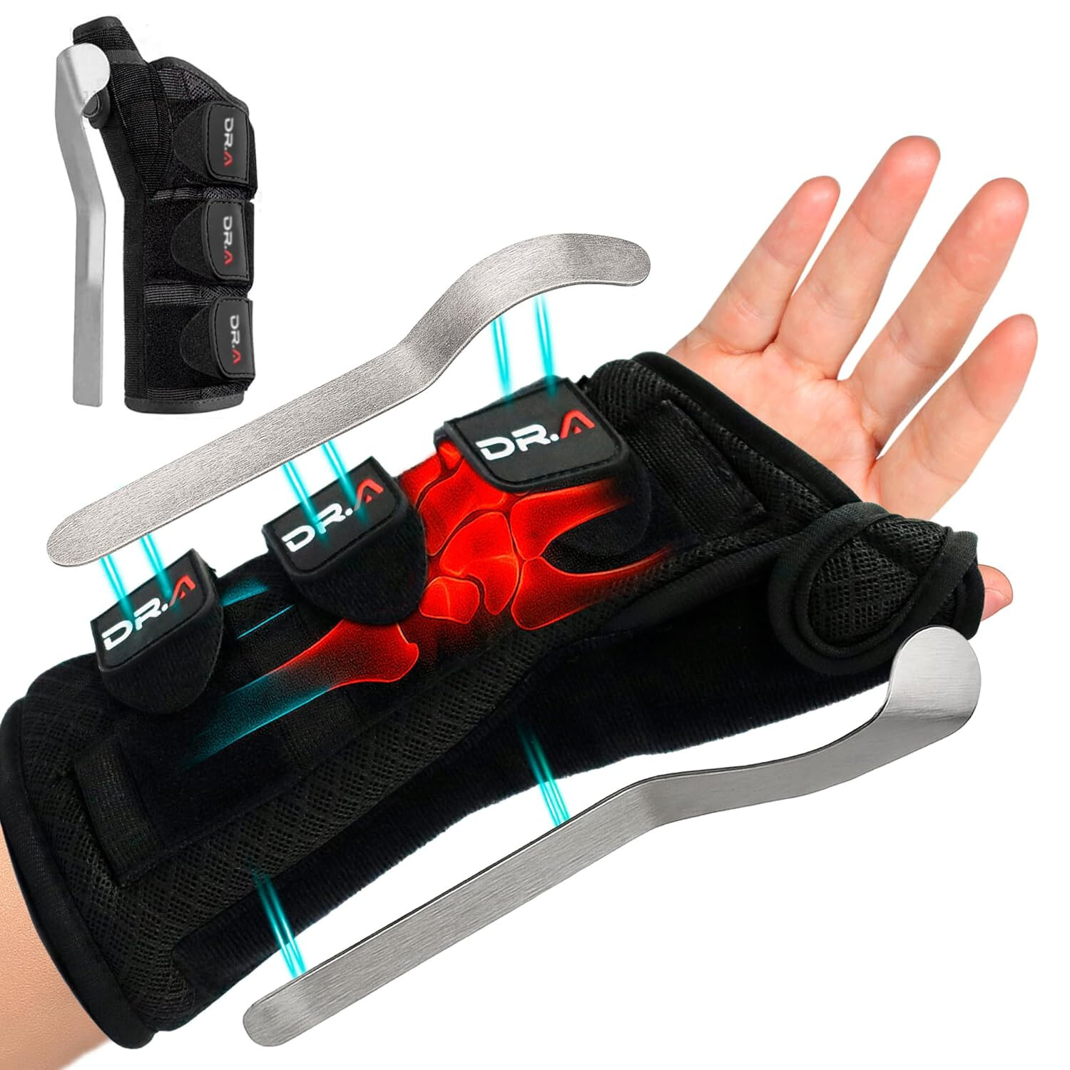 Dr. Arthritis Wrist Brace Thumb Support Thumb Spica Splint Wrist Aid Right Hand