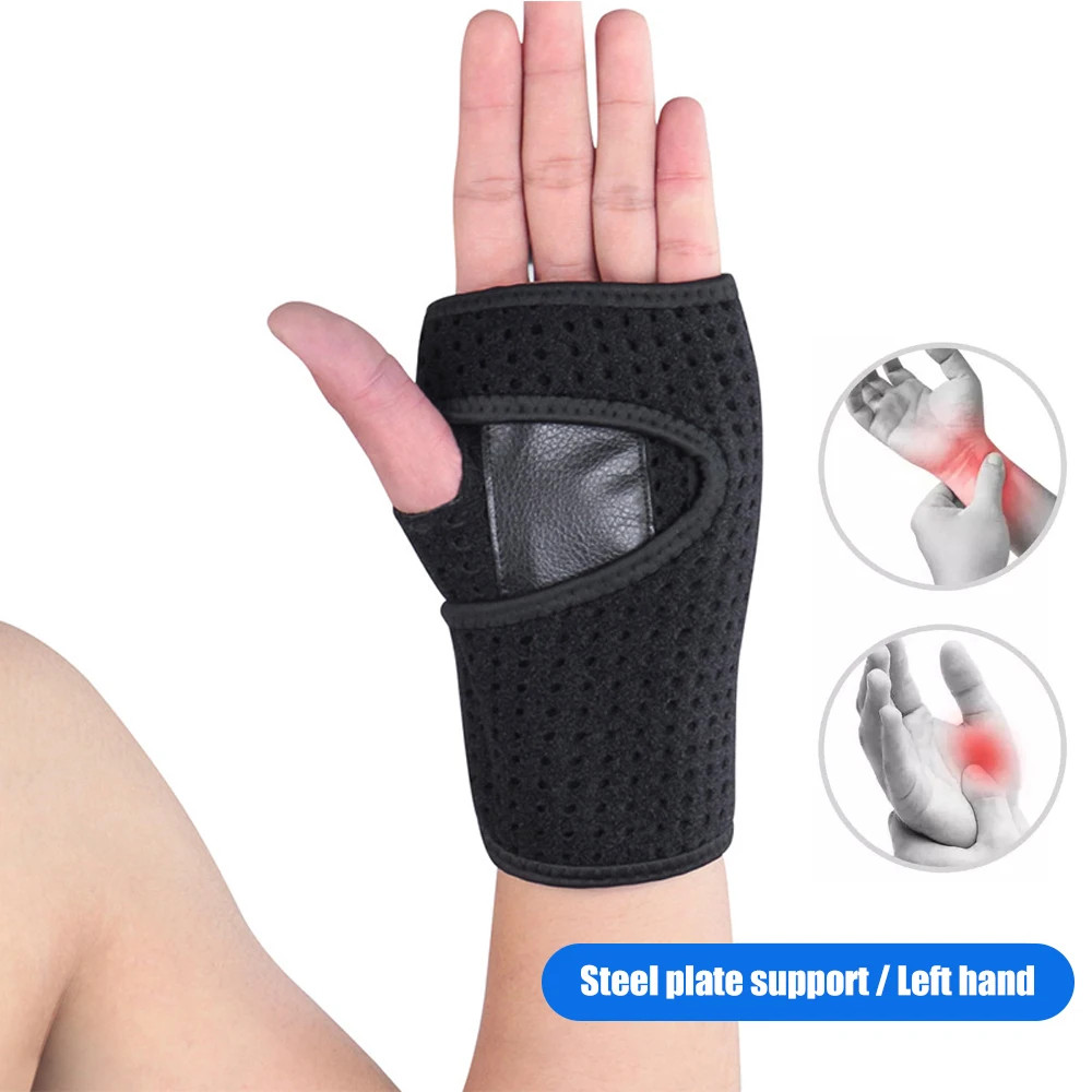 Adjustable Wrist Brace Tunnel Support Splint Hand Compression Night Wrap 1 Pc