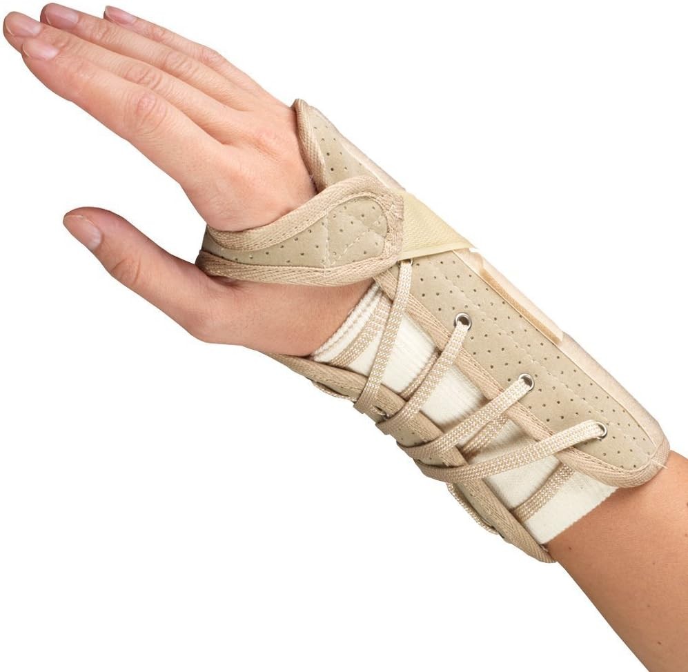 OTC Soft-Fit Suede Finish Wrist Brace, Right, X-Small