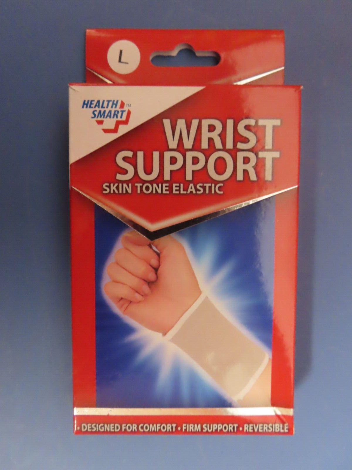 Health Smart Wrist Support Size Large Skin Tone Elastic #HS-01411 NEW
