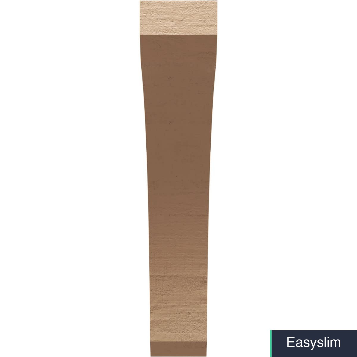 Knee Brace Faux Wood Urethane Primed Tan 3″W x 16″D x 16″H Molded