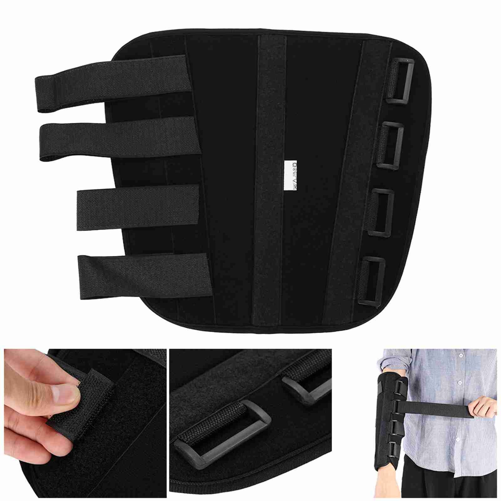 Winter Style Arm Splint Steel Plates Skin-friendly Cloth Black S M L Premium