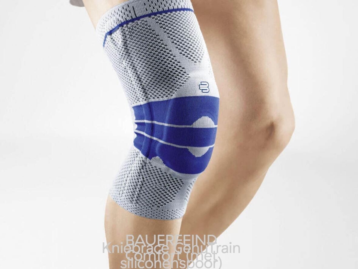 Bauerfeind GenuTrain Comfort Knee Brace Support Germany Made Sz 4