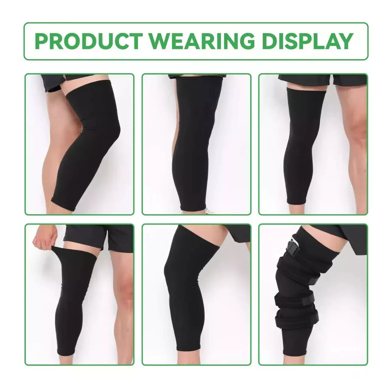 BREG (#09855) UNDERSLEEVE, For Men or Women. Cotton. NEW. XL (Black)