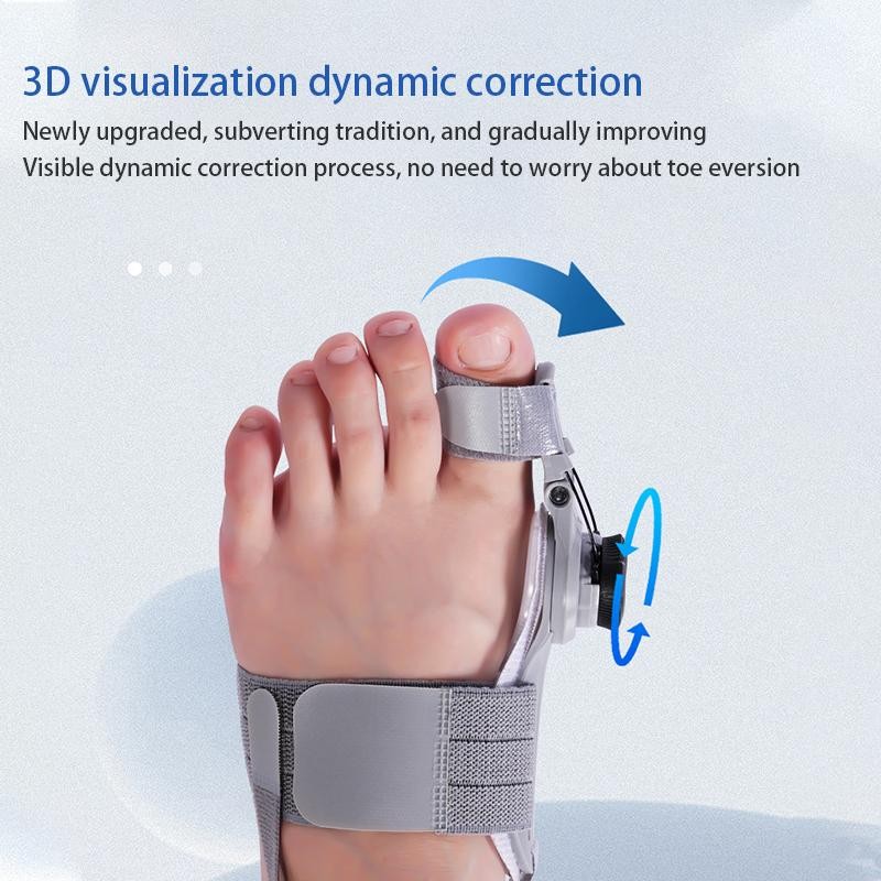 Unisex Bunion Corrector Foot Brace Toe Separator Hallux Valgus Straightener Tool