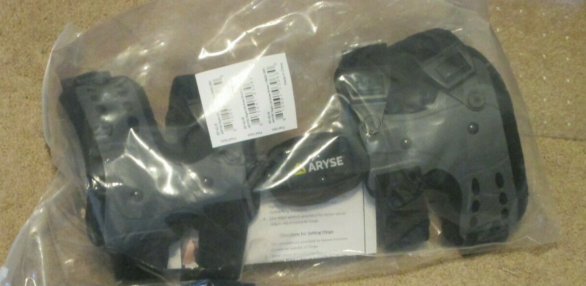 Aryse AY-43-R OA Adjustable Knee Brace – Universal Right Health Rehab w/ Sleeve