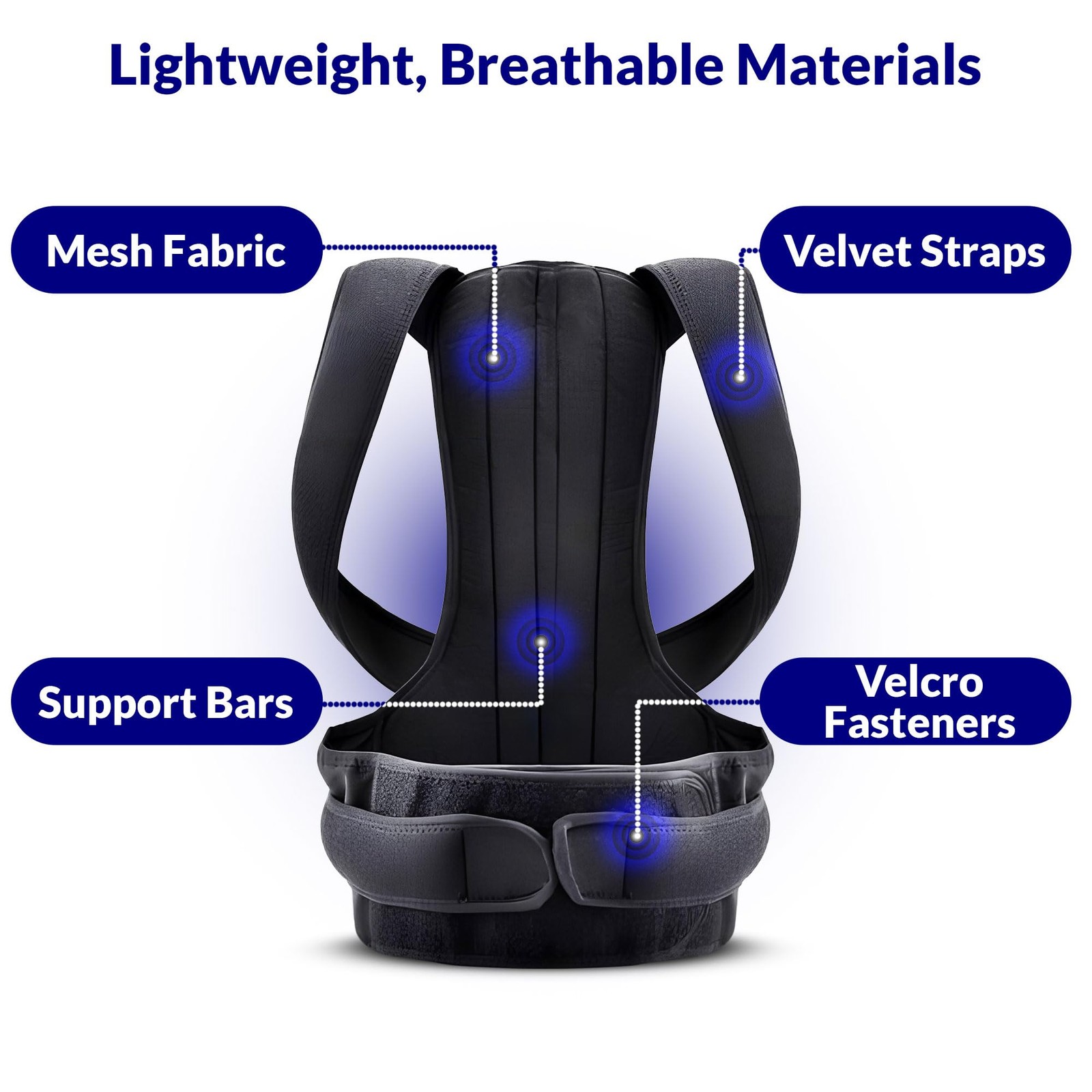 The Natural Posture Posture Corrector for Men and Women Lumbar Back Brace an…