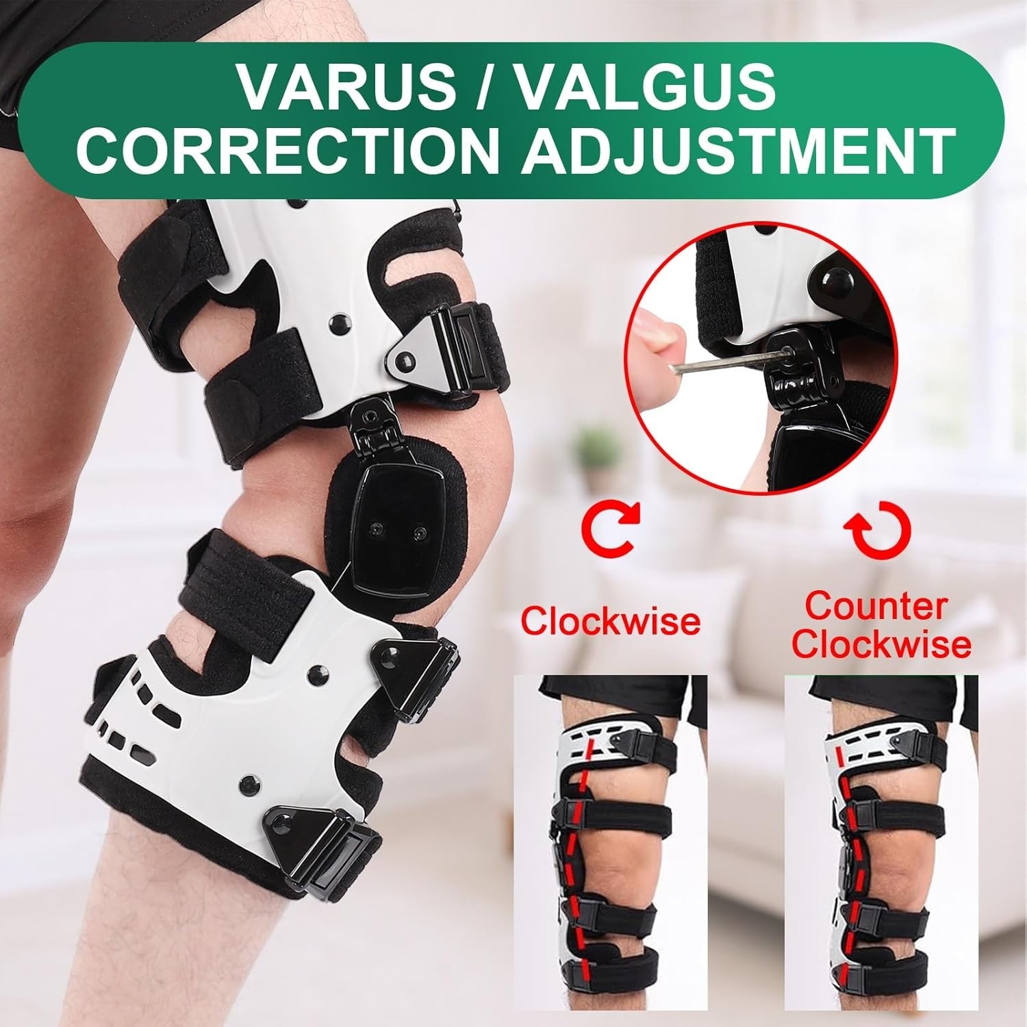 OA Unloader Knee Brace, Support for Arthritis Pain, Osteoarthritis, Bone on Bone