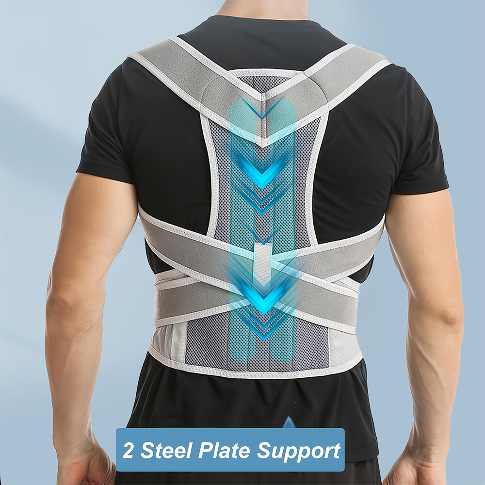 Invisible keel support back posture correction belt indoor and outdoor sports