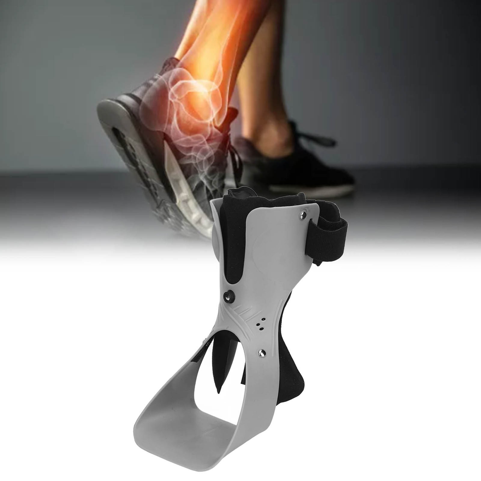 Right Foot L Foot Drop Brace Adjustable Rotary Buckle Soft Posture Correct WT