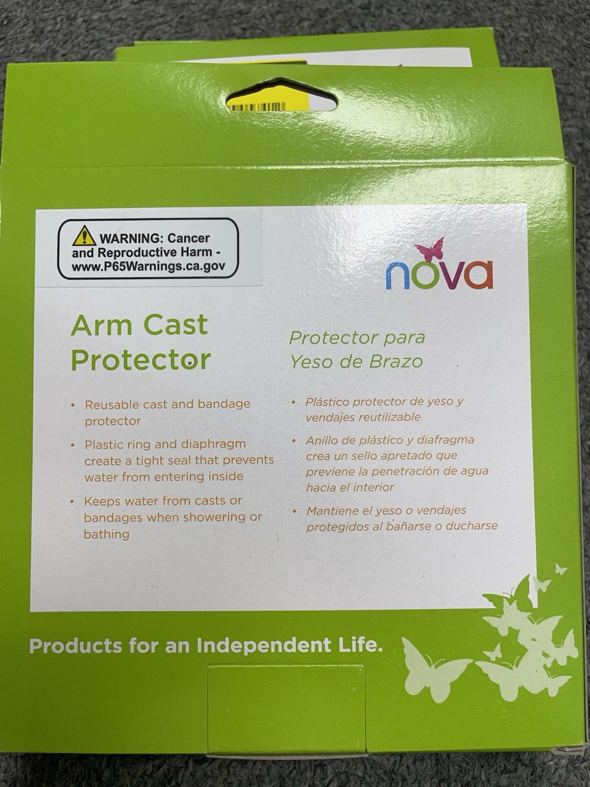 Lot Of 2 – NOVA Medical Products Arm Cast Protector Youth/Medium