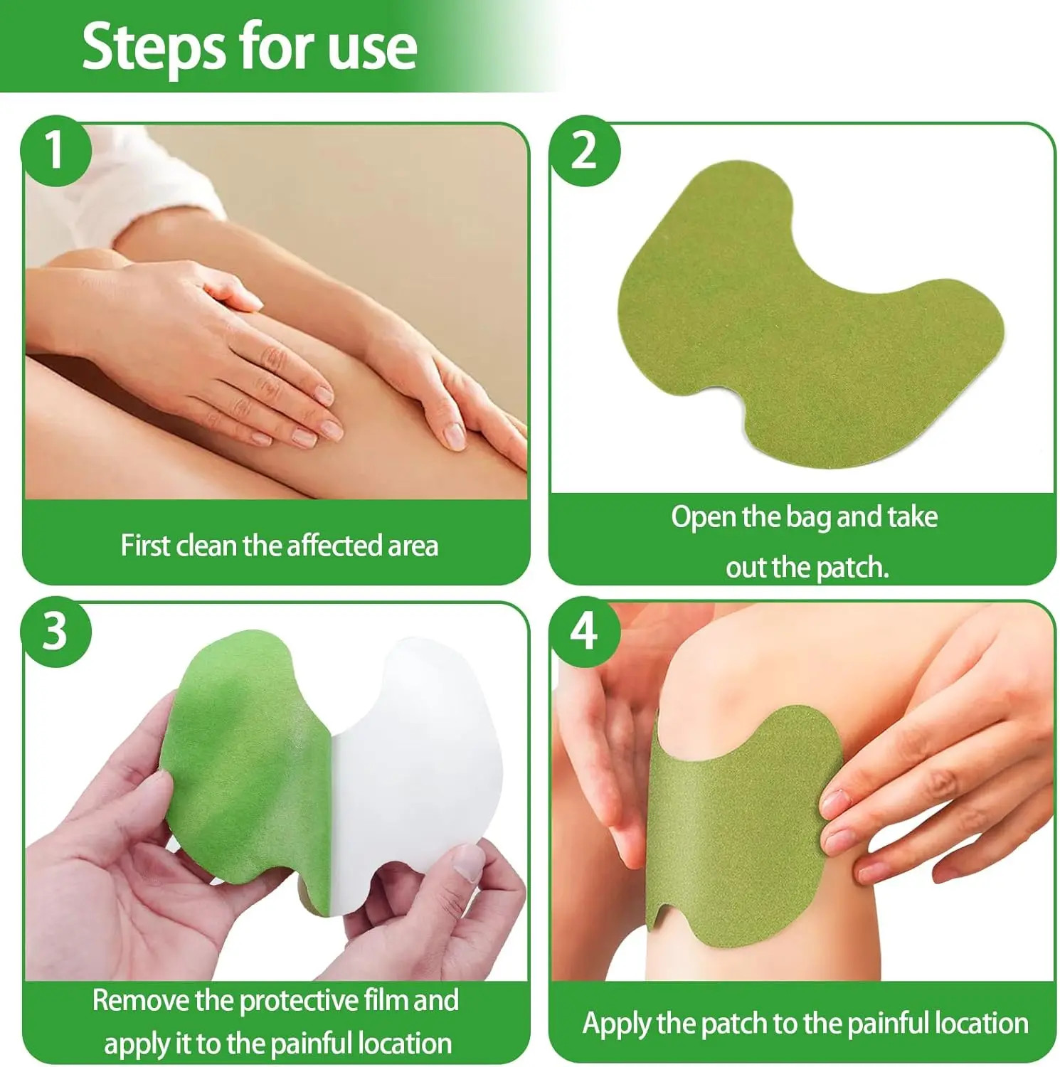 6/36/60/72/120pcs Knee Heating Pad Warm knee pads