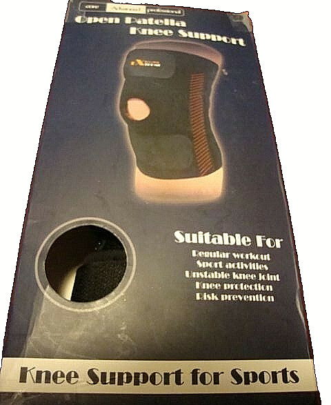 “EXTREME” Adjustable Open Patella Knee Support Brace Stabilizer Strap Wrap 241