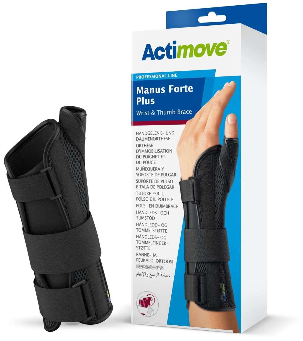 Actimove Manus Forte Plus Wrist & Thumb Brace Right Hand X-Small