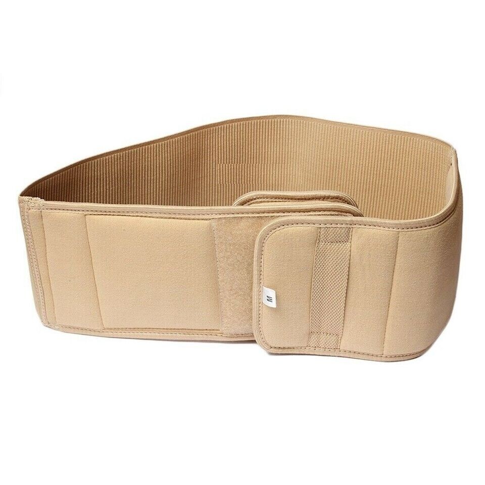 Umbilical Hernia Belt for Men and Women – Abdominal Support Binder with Compress