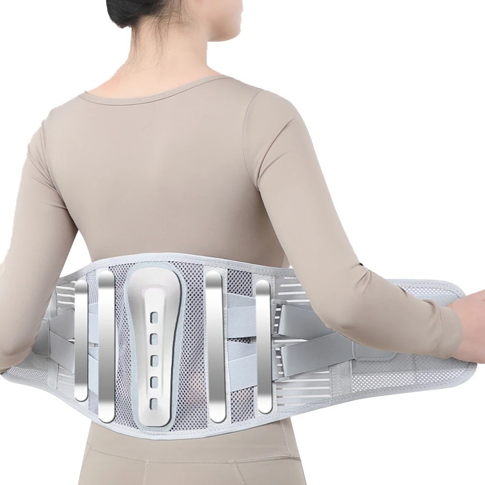 Adjustable Lower Back Brace Lumbar Support Waist Belt For Men Women Pain Relief