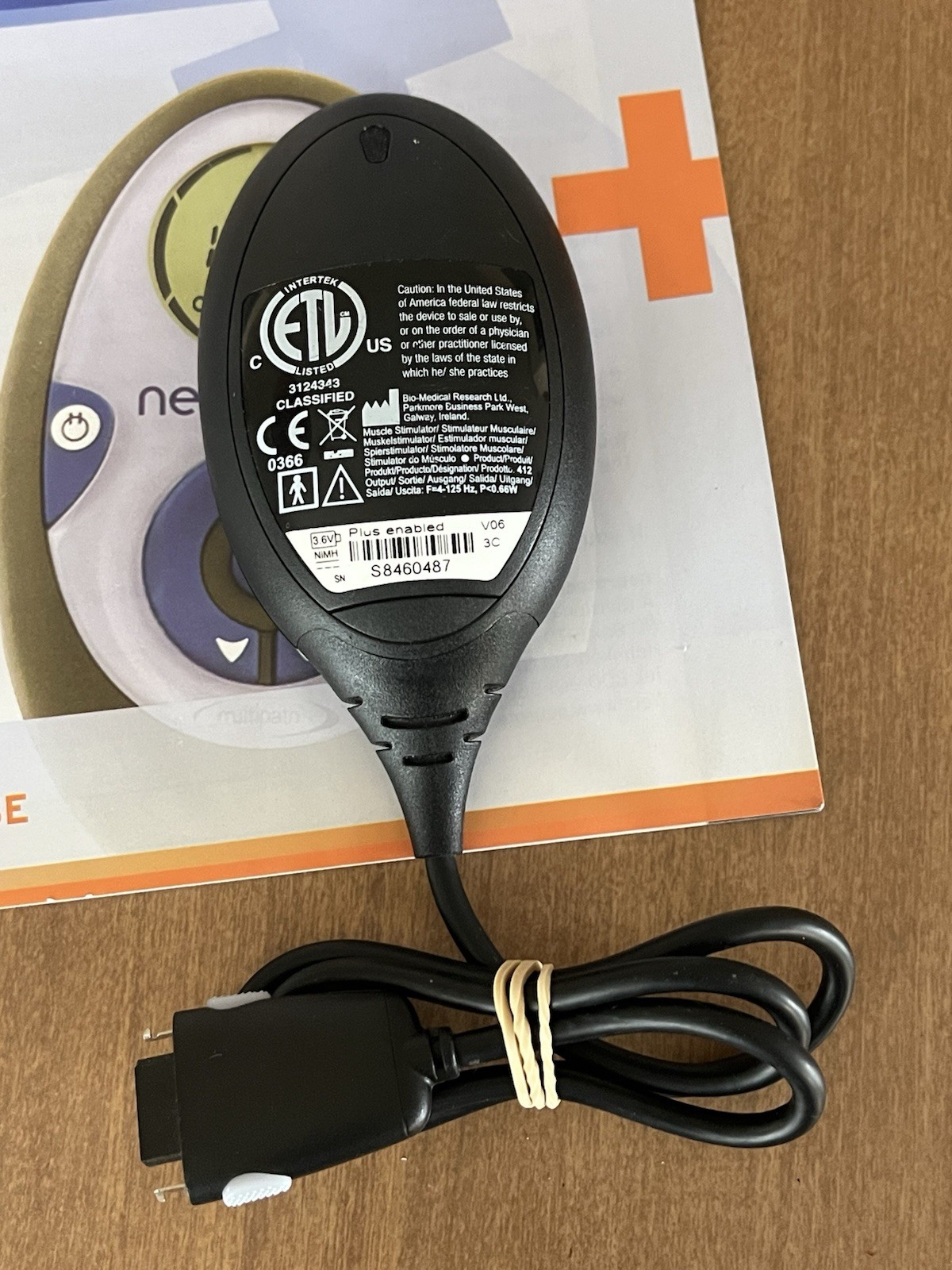 Neurotech Kneehab XP 412 Multipath Power Controller Only (NO CHARGER) + Manual