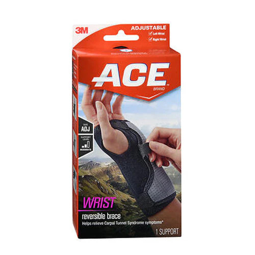Ace, Wrist Brace Reversible Adjustable, 1 Each