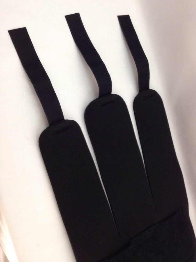 Back Foam Insert Bird & Cronin Inc Black 122865 Medium 3 Adjustable Rows