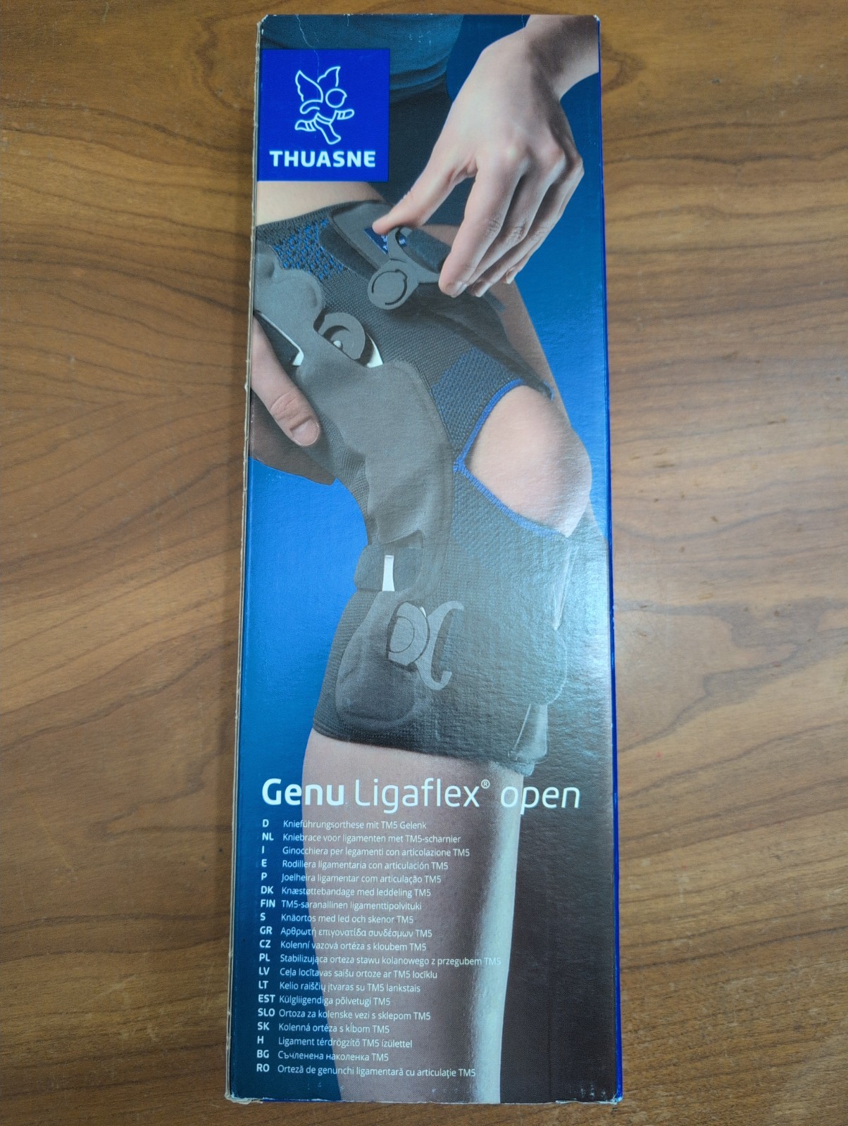 Thuasne Genu Ligaflex Open Design Knee Brace Support 2375-05 w/TM5 Hinge Sz 4C+