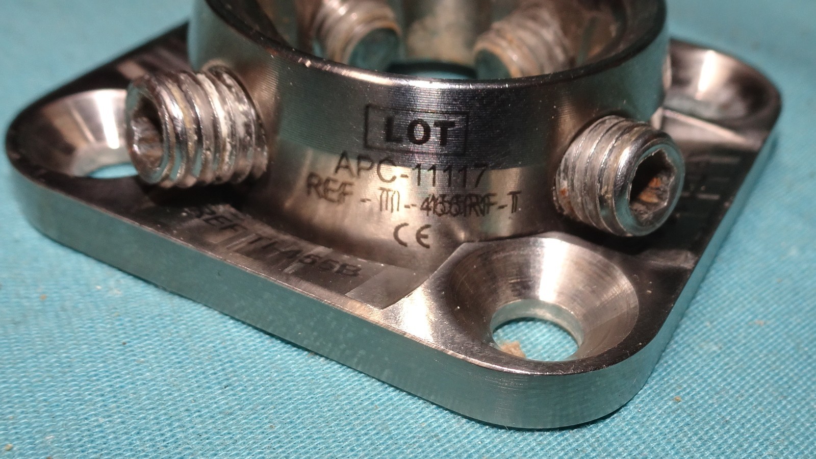 APC = titanium prosthetic Female Rotator Receiver APC-11115 & APC-11117 Part