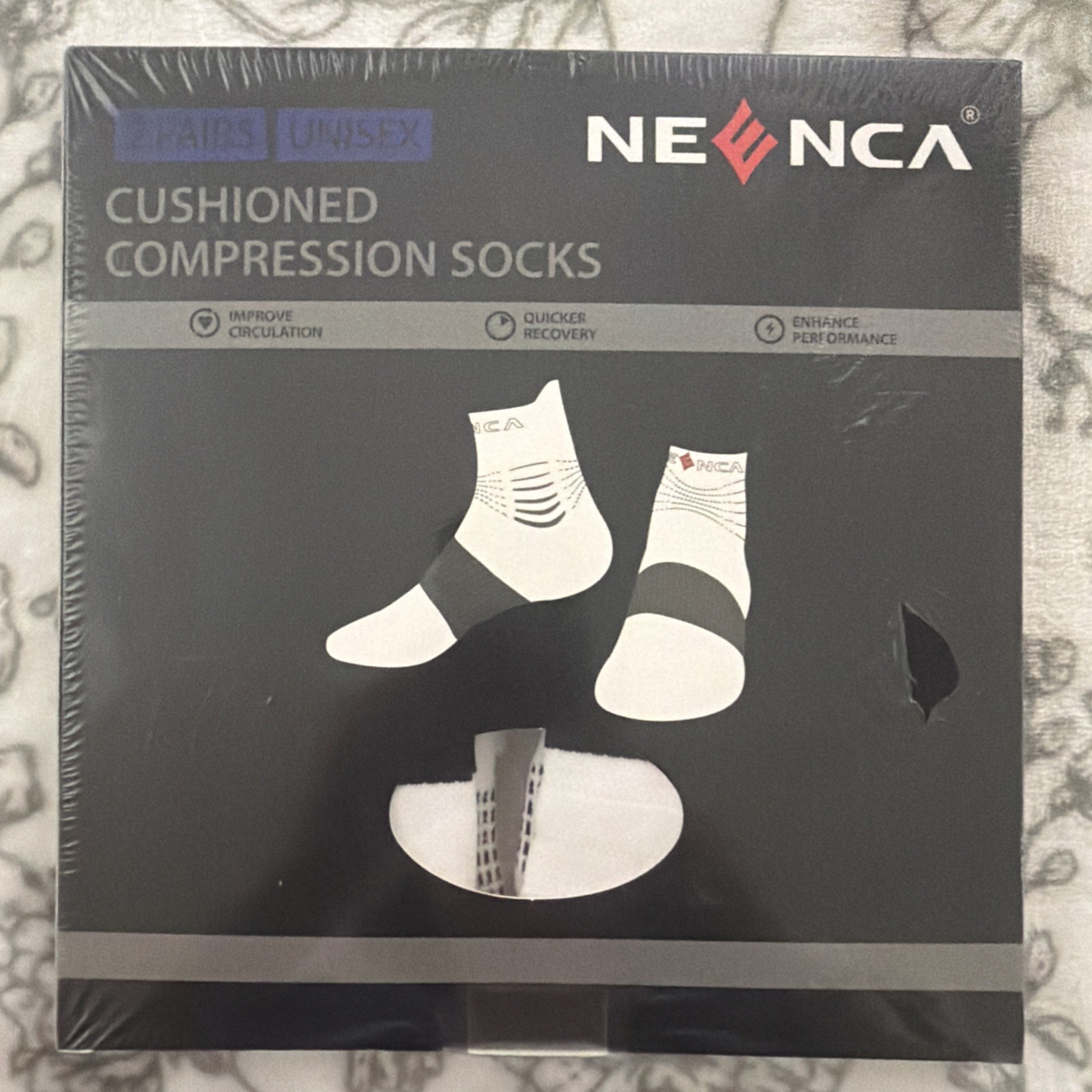 Compression Socks for Women & Men Circulation—2 Pairs, Ankle Compression Stoc…