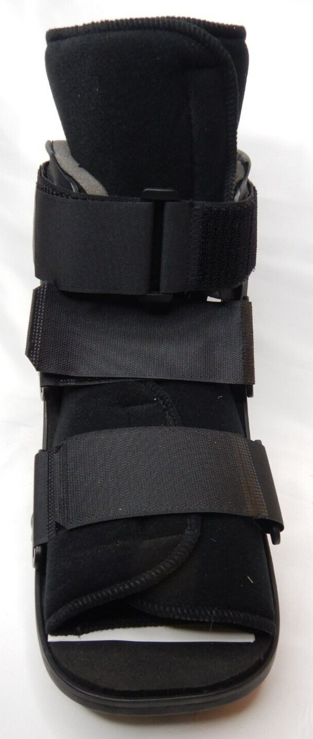 MEDIUM United Ortho USA14015 Short Cam Walker Fracture Boot Black Men 7-10