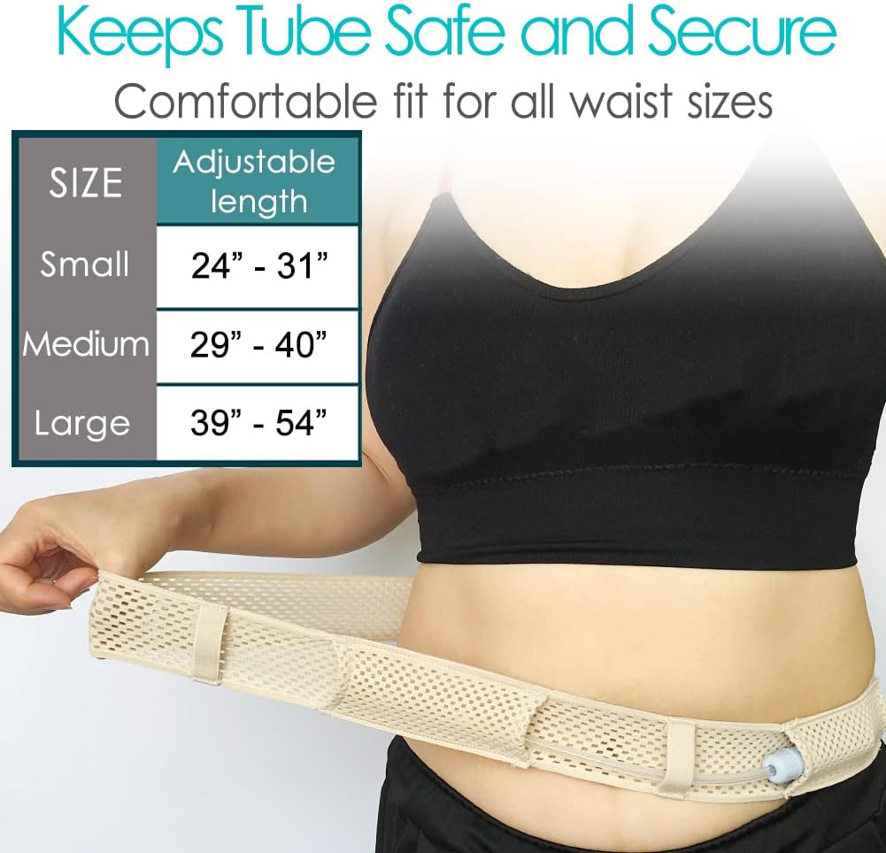 Mesh Breathable PD Belt Peritoneal Dialysis Catheter Accessories Supplies Sof…